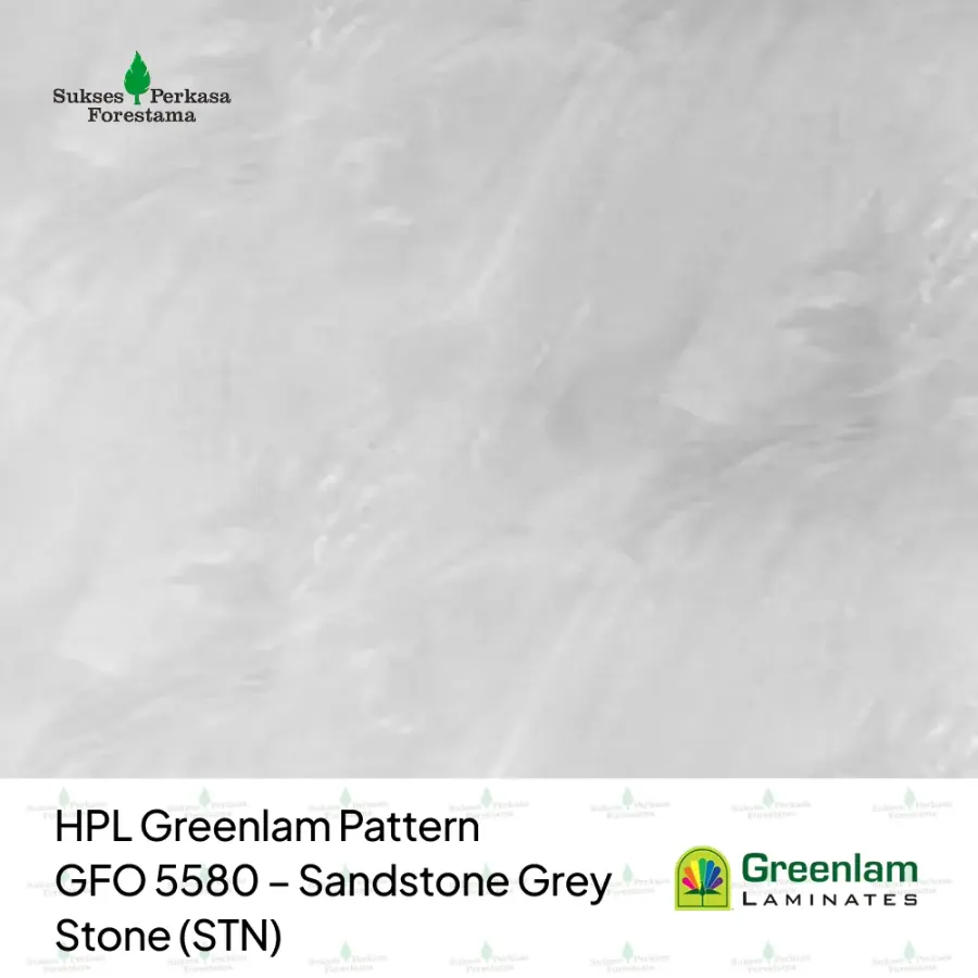 HPL Greenlam Pattern GFO 5580 – Sandstone Grey Stone (STN)