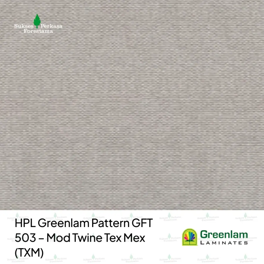 HPL Greenlam Pattern GFT 503 – Mod Twine Tex Mex (TXM)