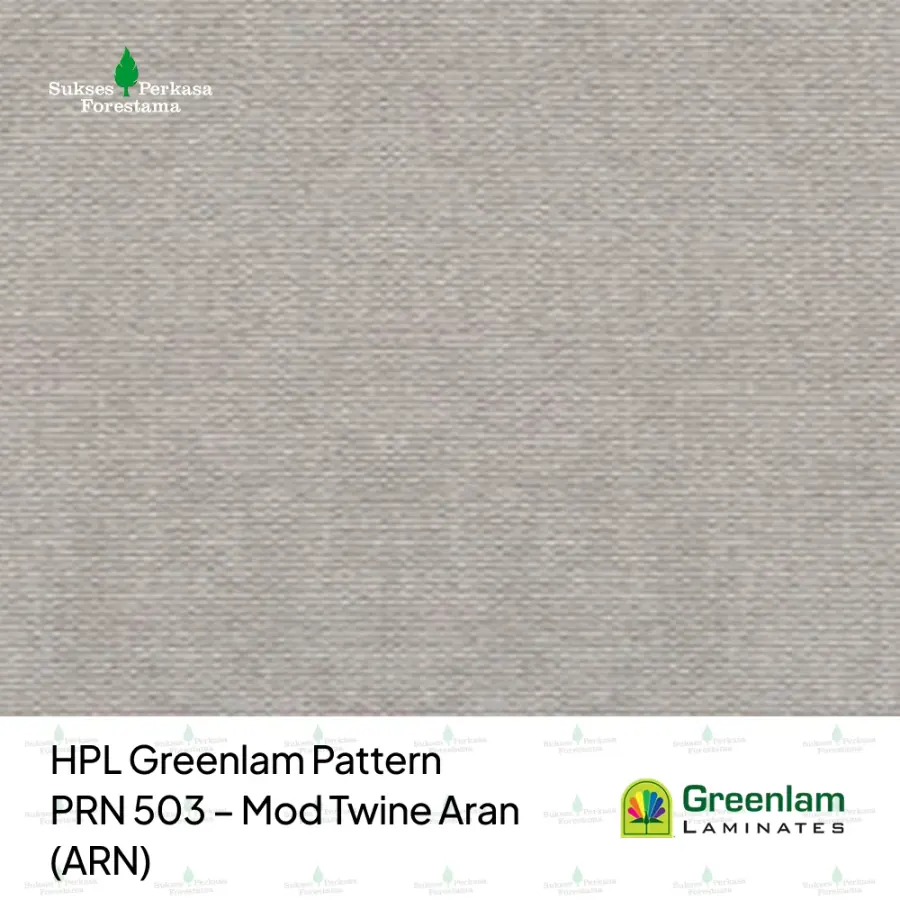 HPL Greenlam Pattern PRN 503 – Mod Twine Aran (ARN)