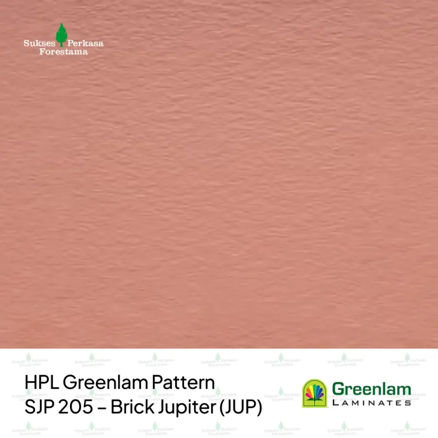 HPL Greenlam Pattern SJP 205 – Brick Jupiter (JUP)