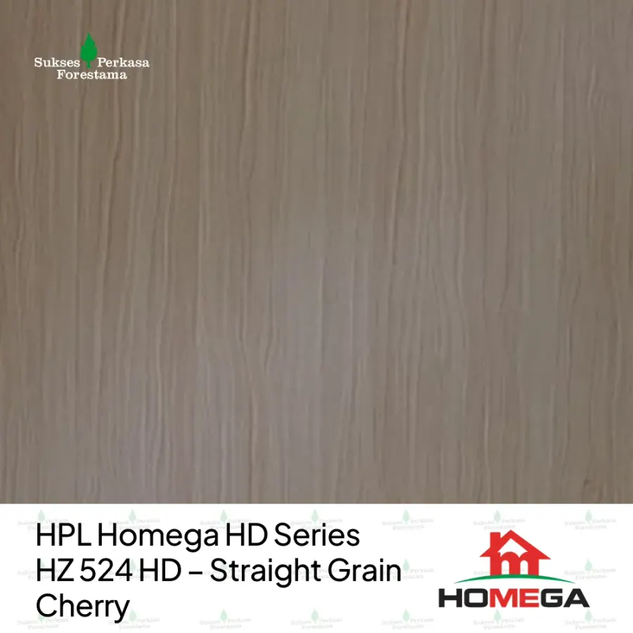 HPL Homega HD Series HZ 524 HD – Straight Grain Cherry