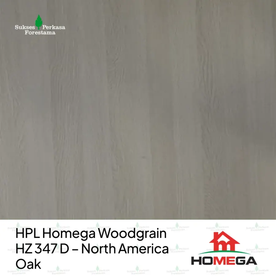 HPL Homega Woodgrain HZ 347 D – North America Oak