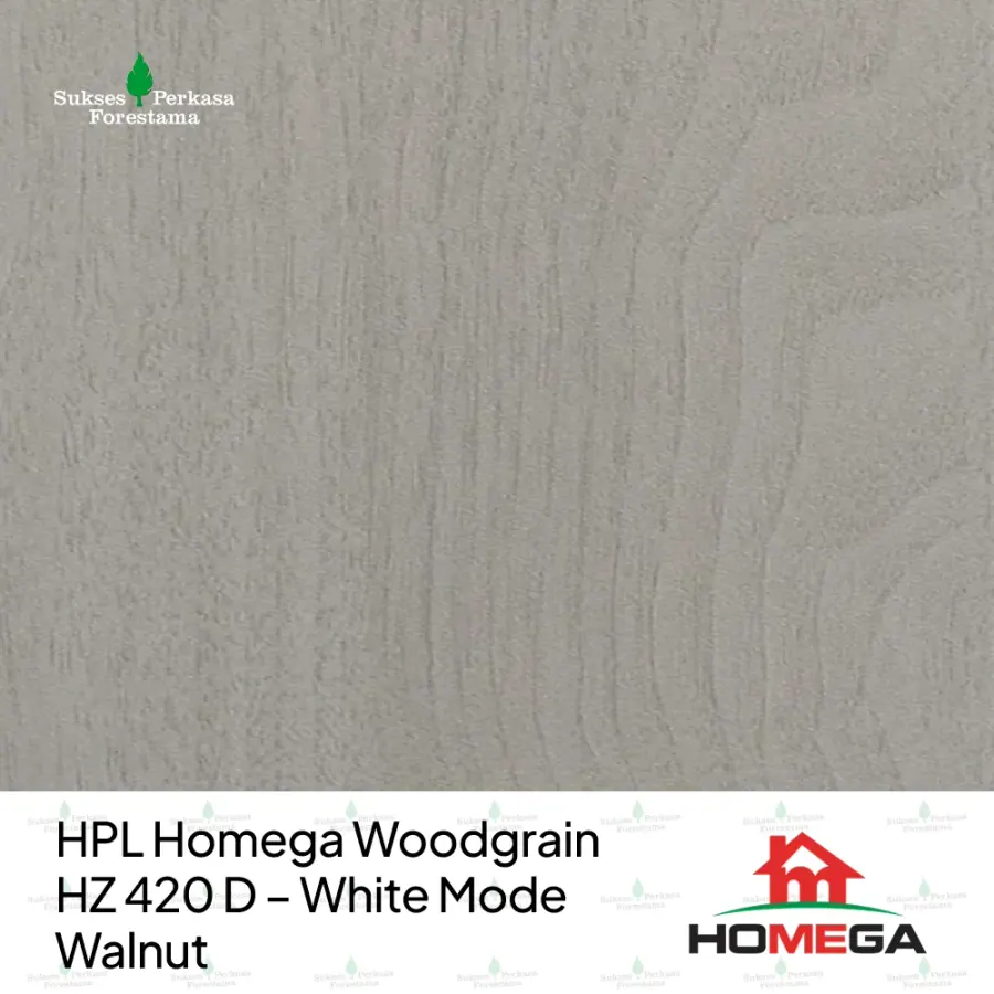 HPL Homega Woodgrain HZ 420 D – White Mode Walnut