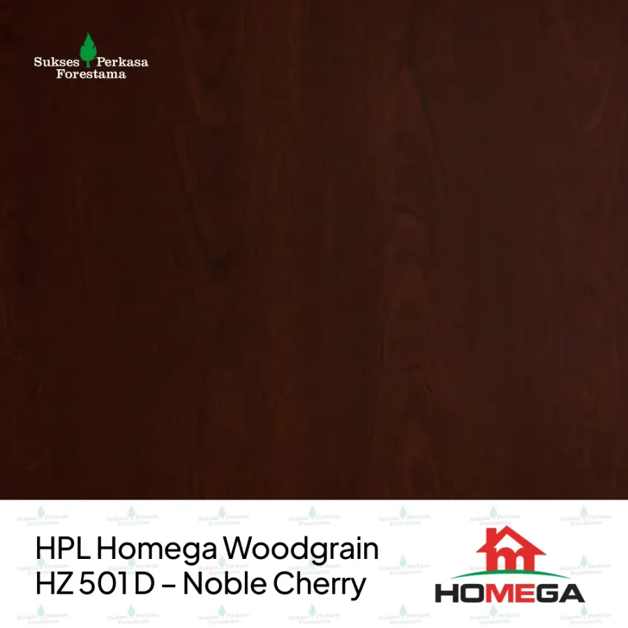 HPL Homega Woodgrain HZ 501 D – Noble Cherry