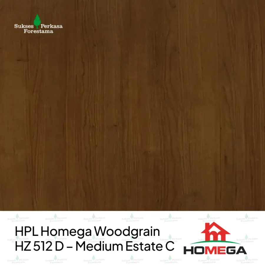 HPL Homega Woodgrain HZ 512 D – Medium Estate C