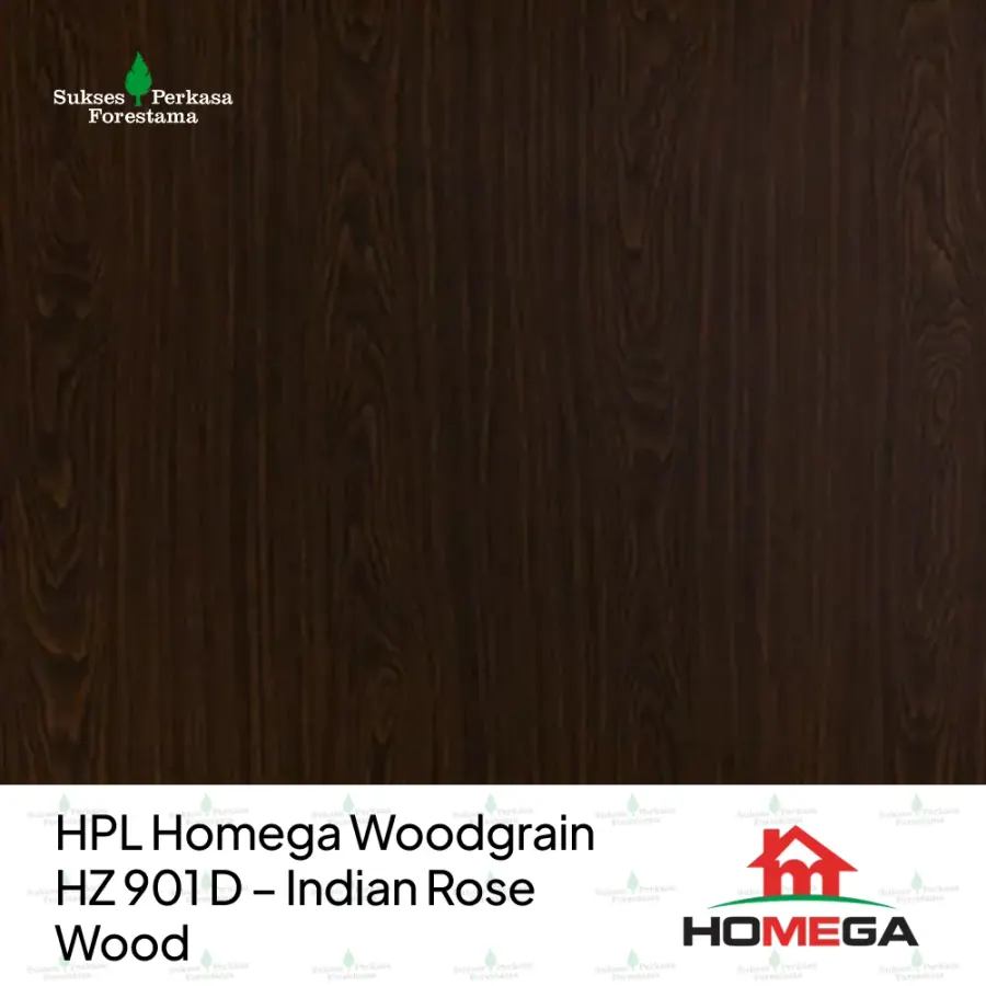 HPL Homega Woodgrain HZ 901 D – Indian Rose Wood