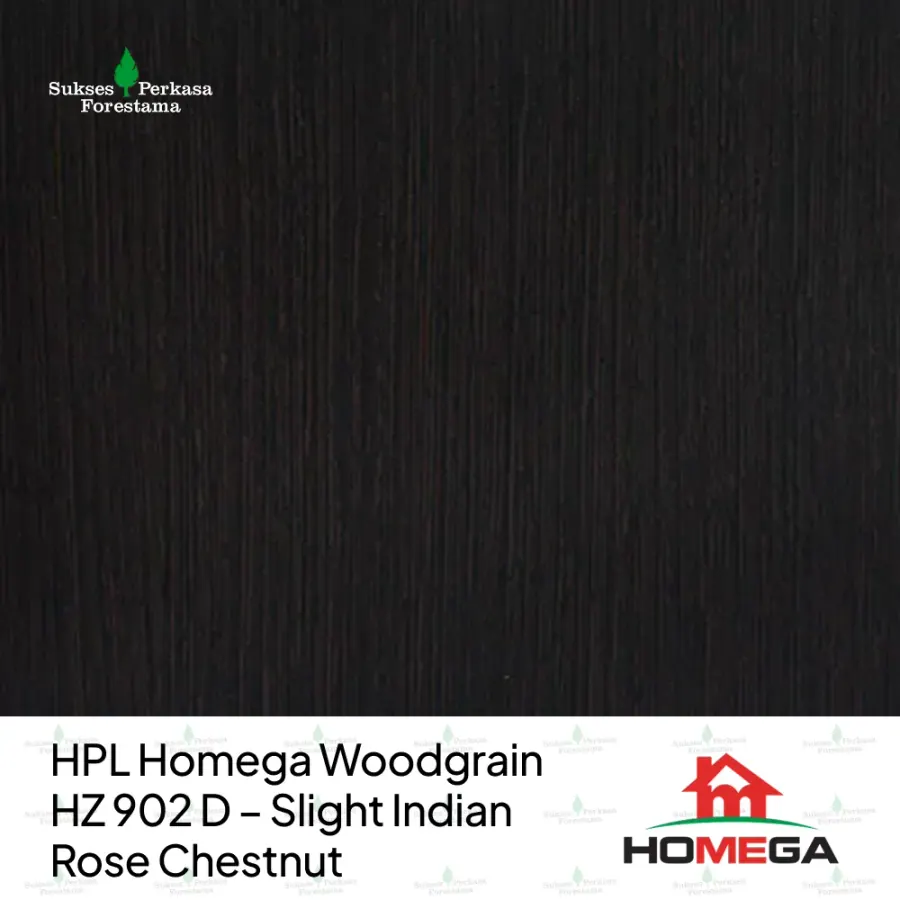 HPL Homega Woodgrain HZ 902 D – Slight Indian Rose Chestnut