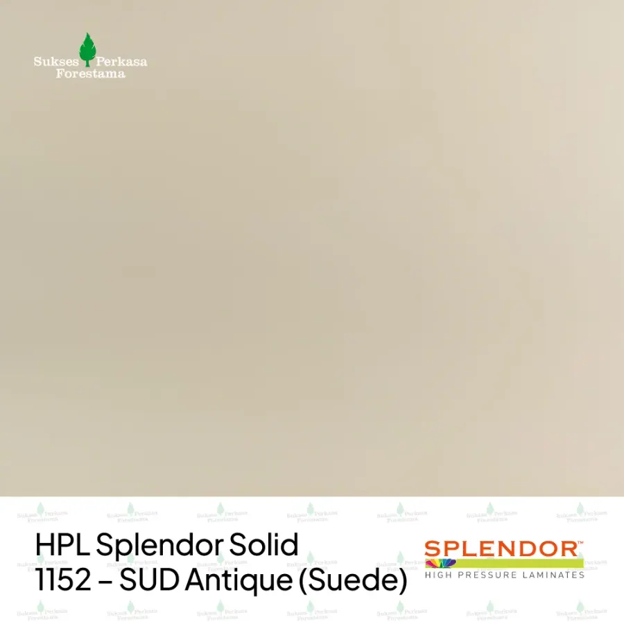 HPL Splendor Solid 1152 – SUD Antique (Suede)