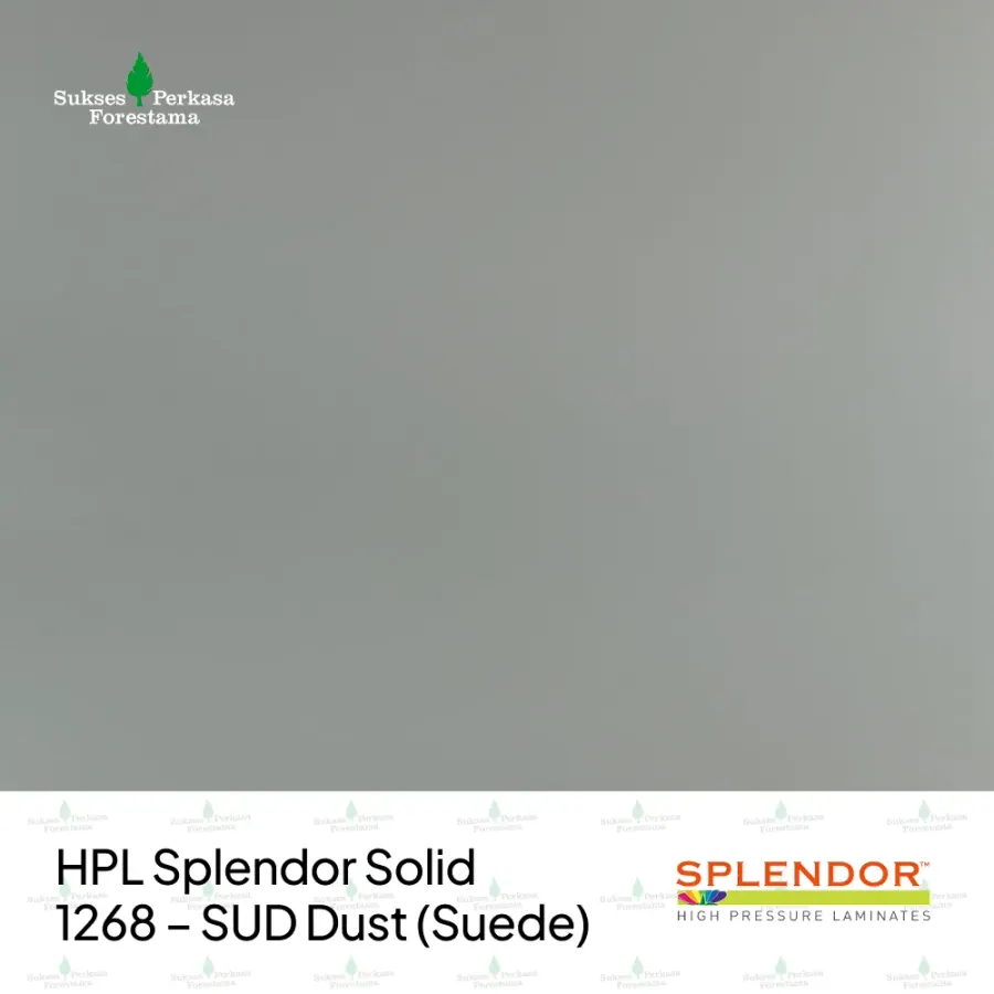 HPL Splendor Solid 1268 – SUD Dust (Suede)