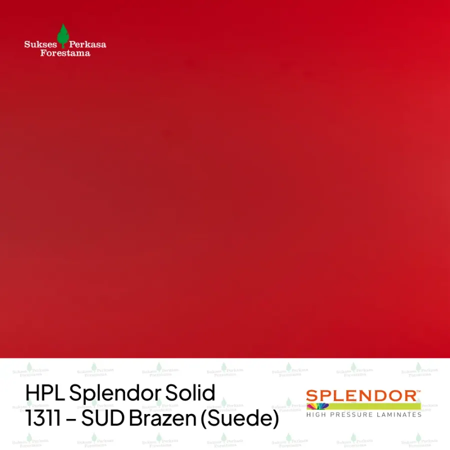 HPL Splendor Solid 1311 – SUD Brazen (Suede)
