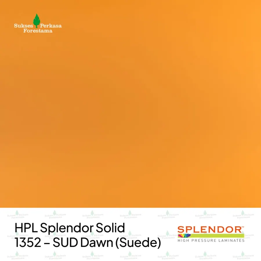 HPL Splendor Solid 1352 – SUD Dawn (Suede)