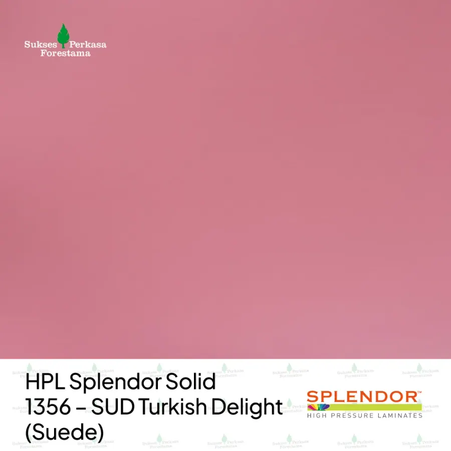 HPL Splendor Solid 1356 – SUD Turkish Delight (Suede)