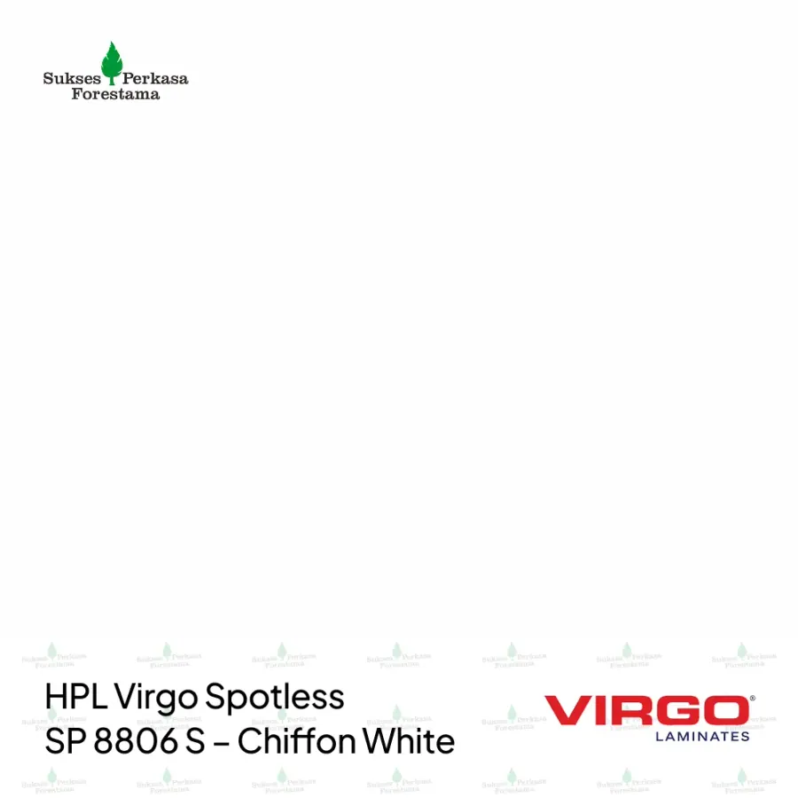 HPL Virgo Spotless SP 8806 S – Chiffon White