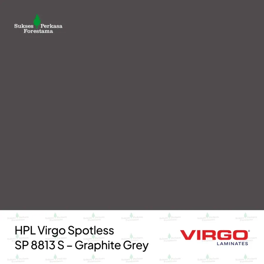 HPL Virgo Spotless SP 8813 S – Graphite Grey
