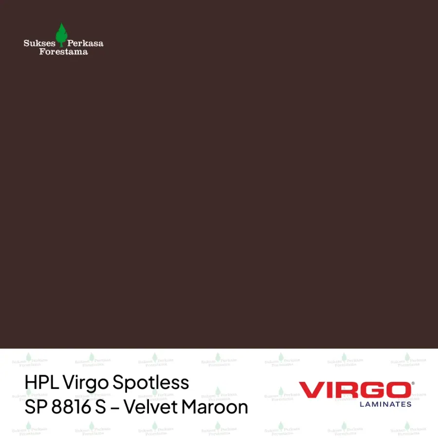 HPL Virgo Spotless SP 8816 S – Velvet Maroon