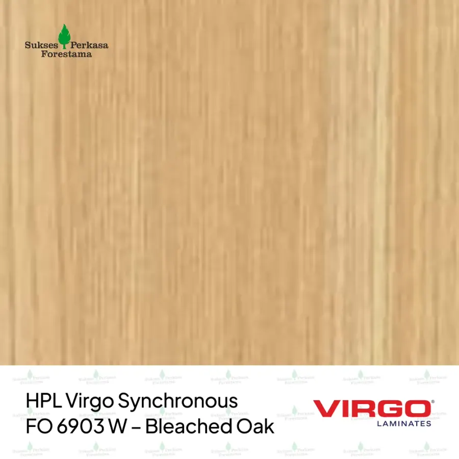 HPL Virgo Synchronous FO 6903 W – Bleached Oak