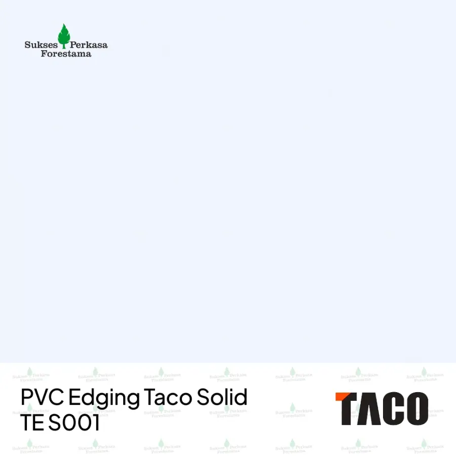PVC Edging Taco Solid TE S001