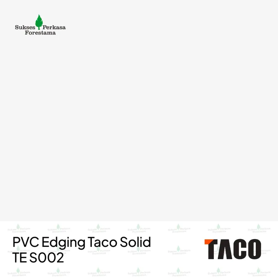 PVC Edging Taco Solid TE S002