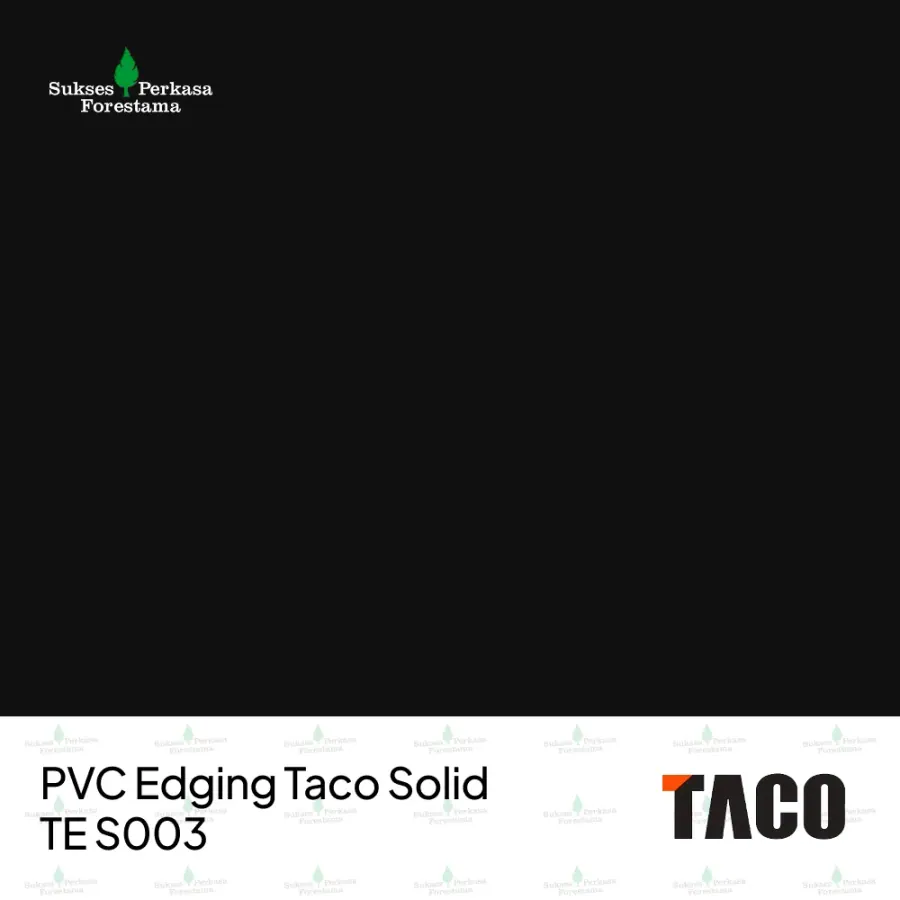 PVC Edging Taco Solid TE S003