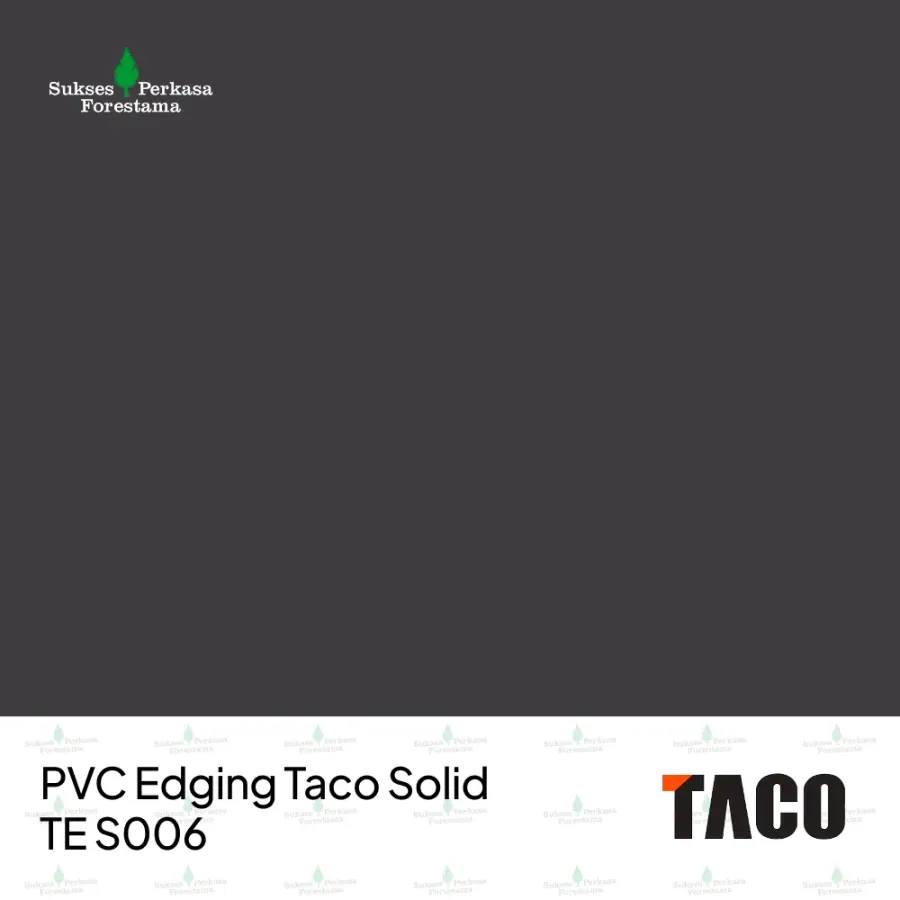 PVC Edging Taco Solid TE S006