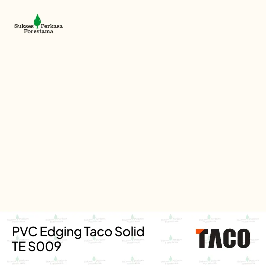 PVC Edging Taco Solid TE S009
