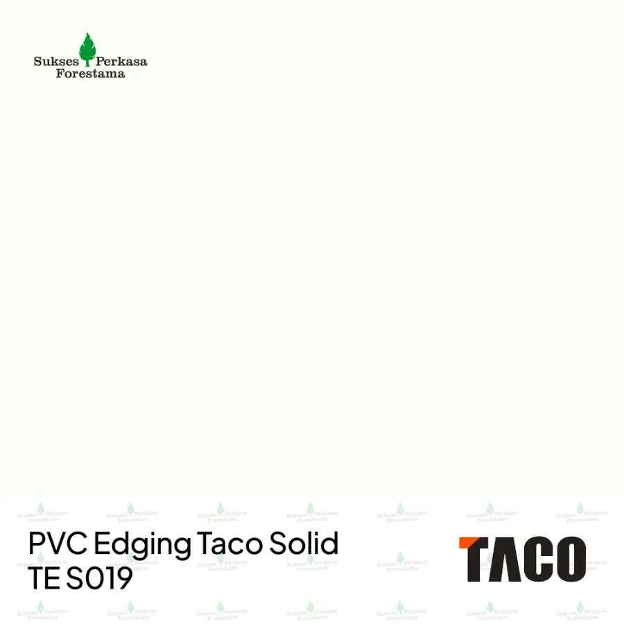 PVC Edging Taco Solid TE S019