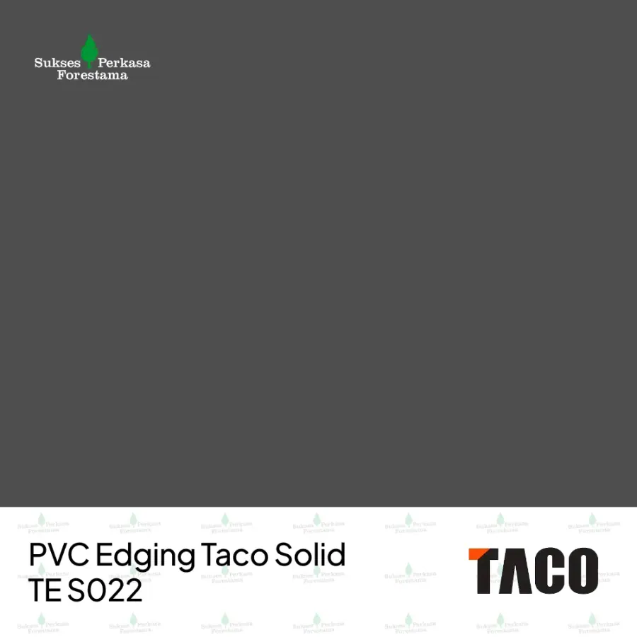 PVC Edging Taco Solid TE S022