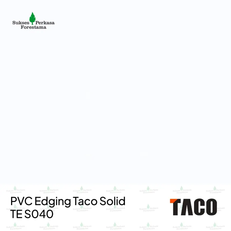 PVC Edging Taco Solid TE S040