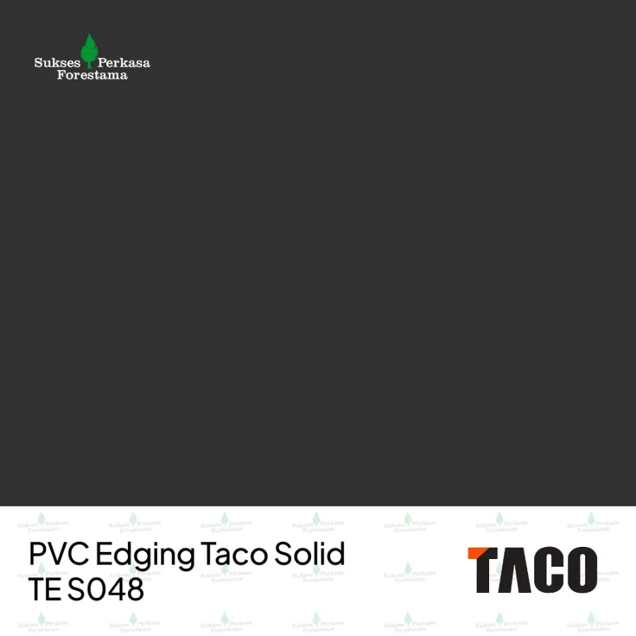 PVC Edging Taco Solid TE S048