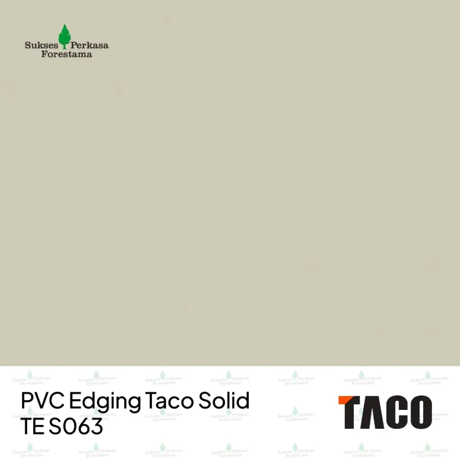 PVC Edging Taco Solid TE S063