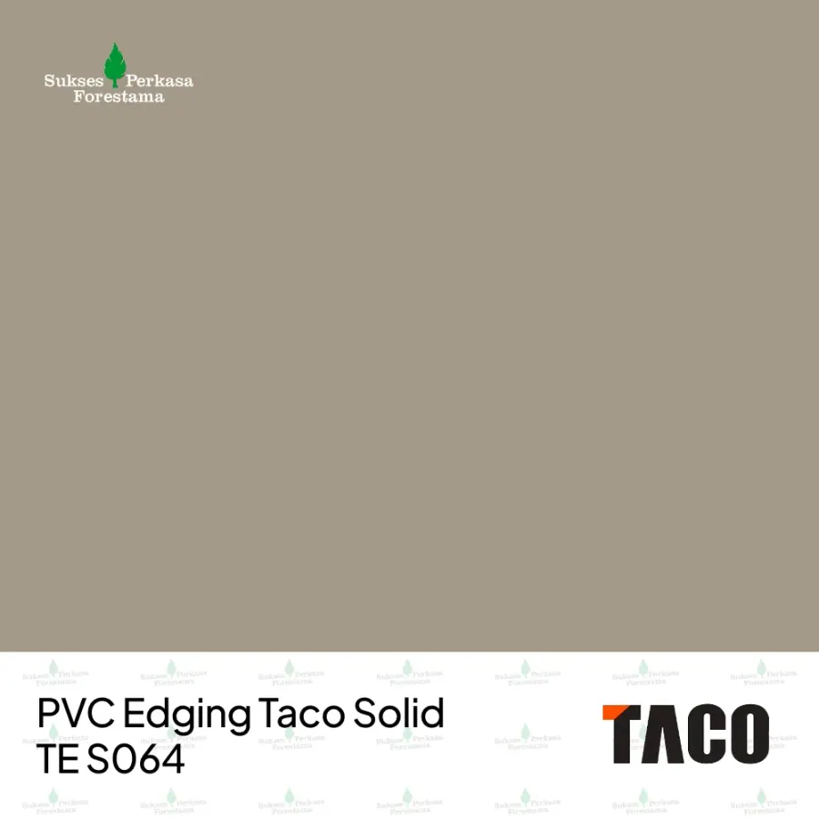 PVC Edging Taco Solid TE S064