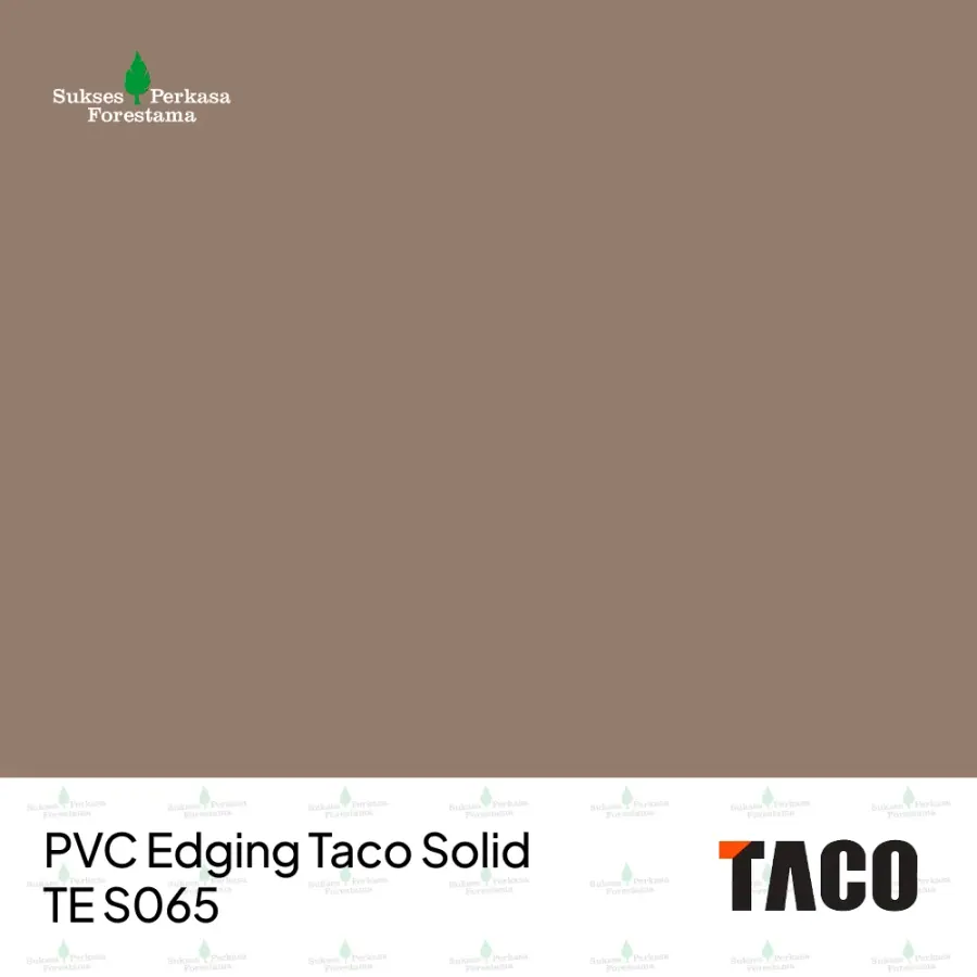 PVC Edging Taco Solid TE S065