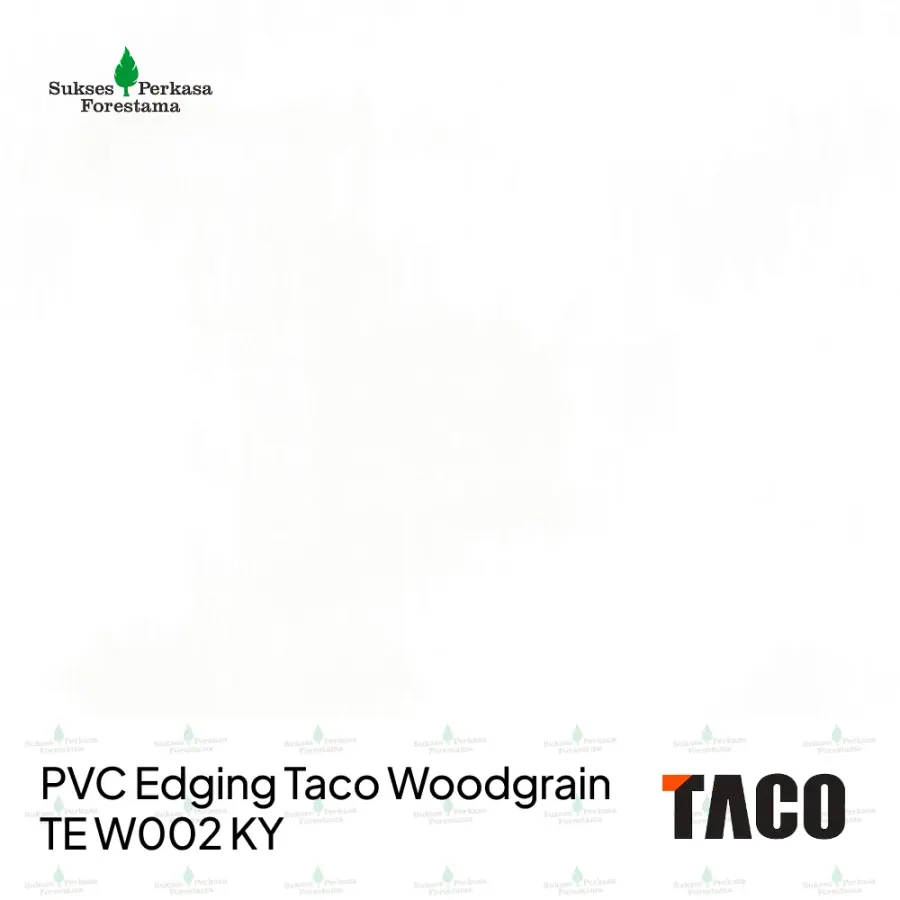 PVC Edging Taco Woodgrain TE W002 KY