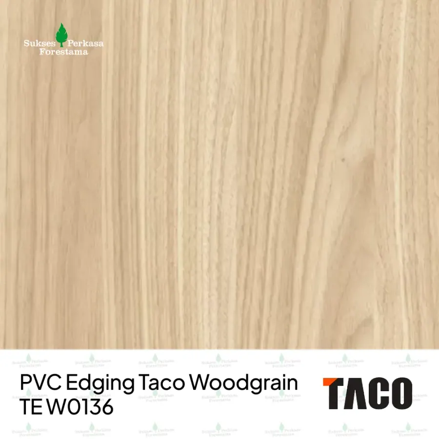 PVC Edging Taco Woodgrain TE W0136