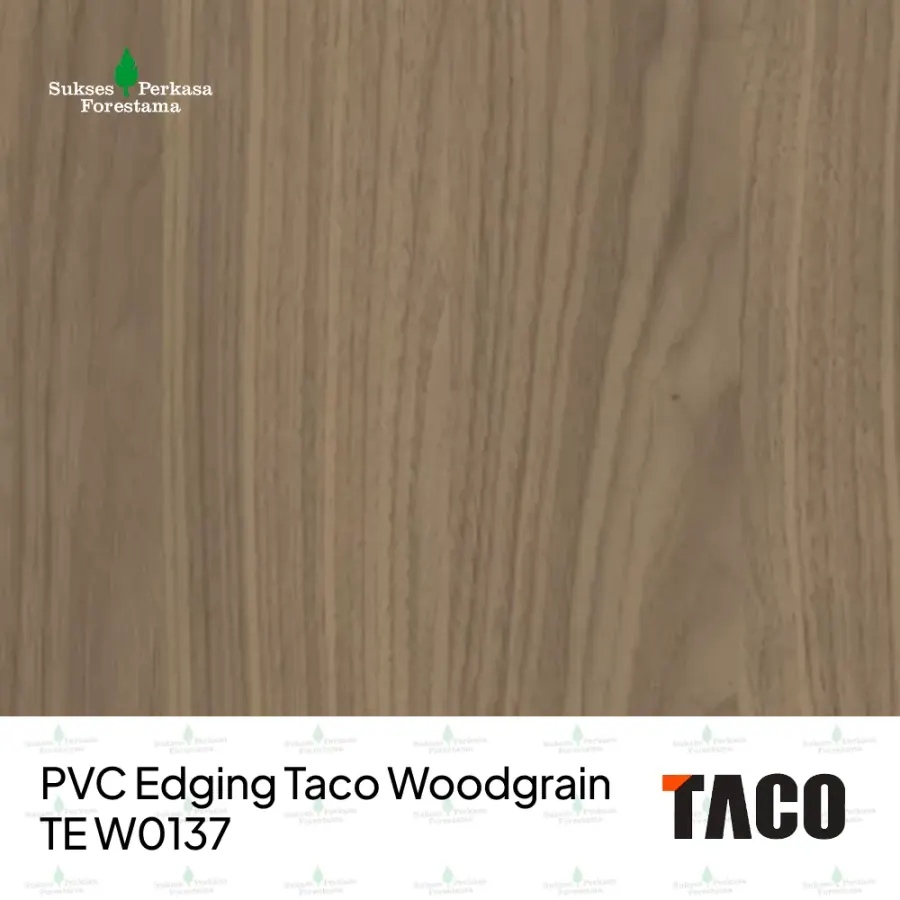 PVC Edging Taco Woodgrain TE W0137