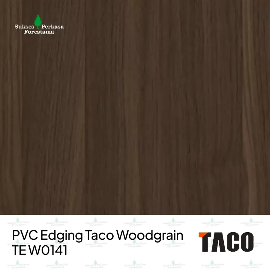 PVC Edging Taco Woodgrain TE W0141