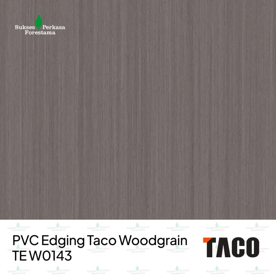 PVC Edging Taco Woodgrain TE W0143