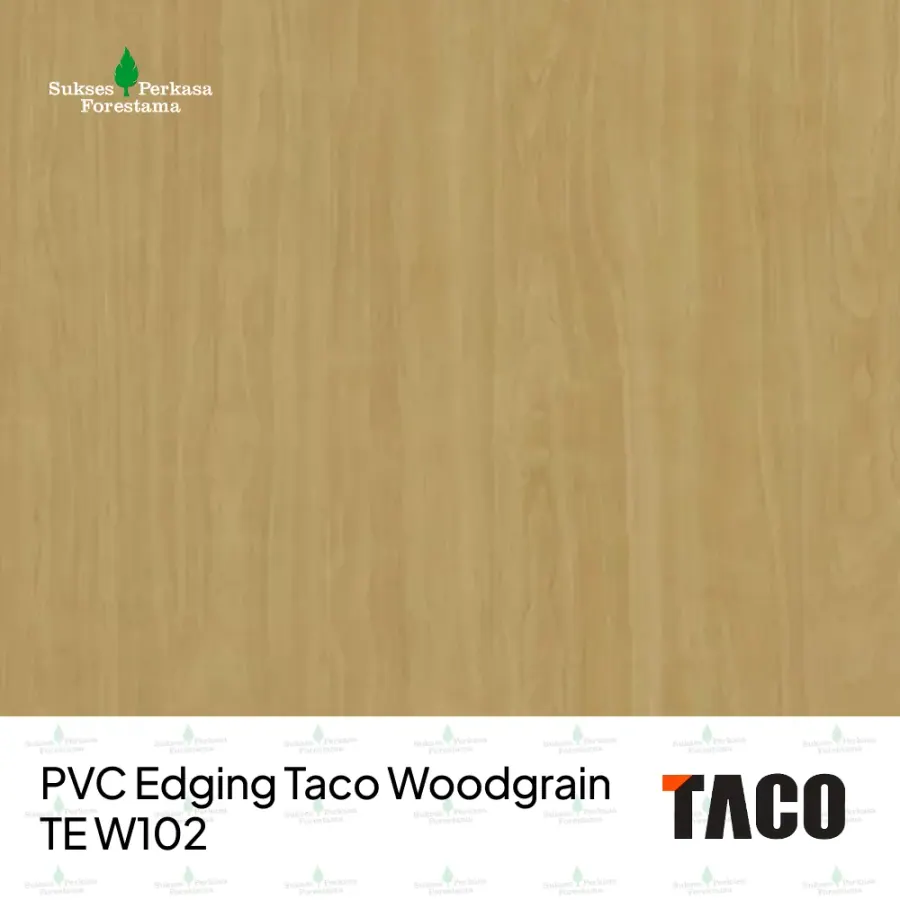PVC Edging Taco Woodgrain TE W102