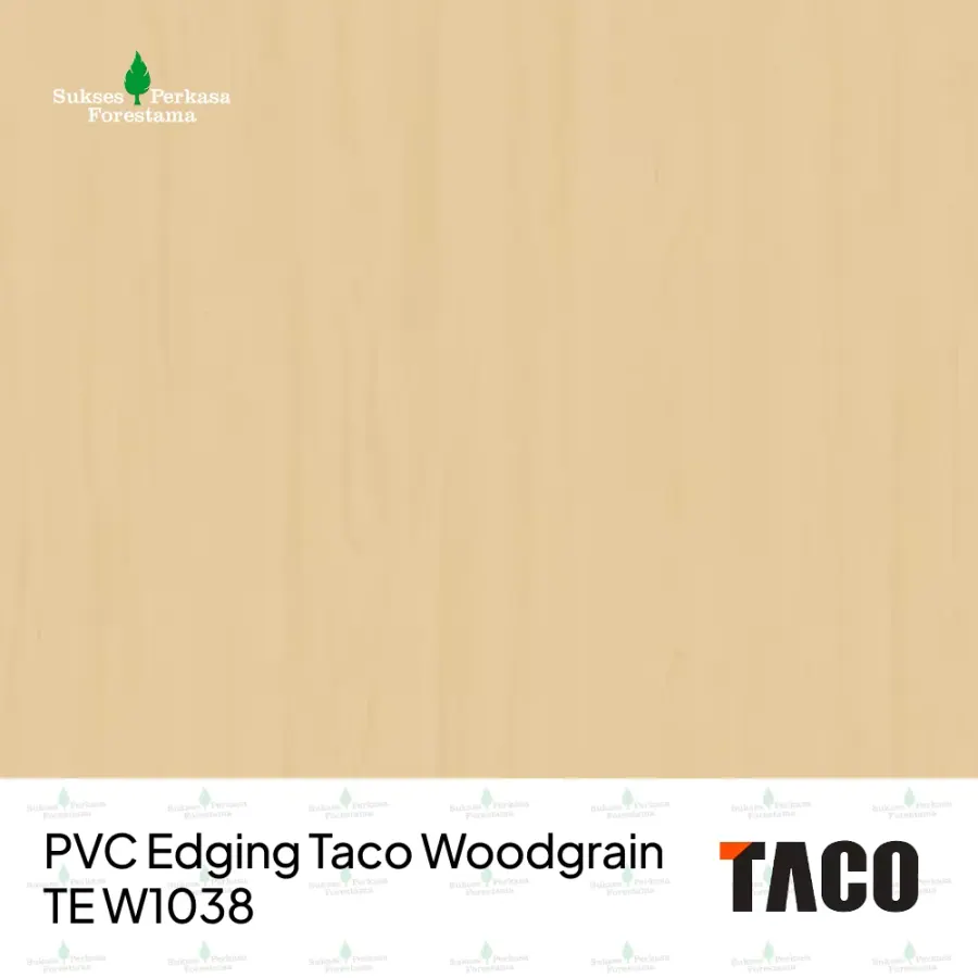 PVC Edging Taco Woodgrain TE W1038