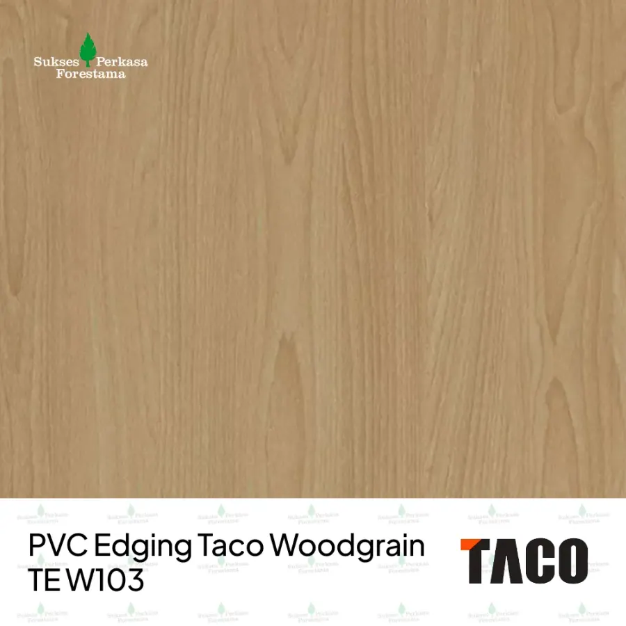 PVC Edging Taco Woodgrain TE W103