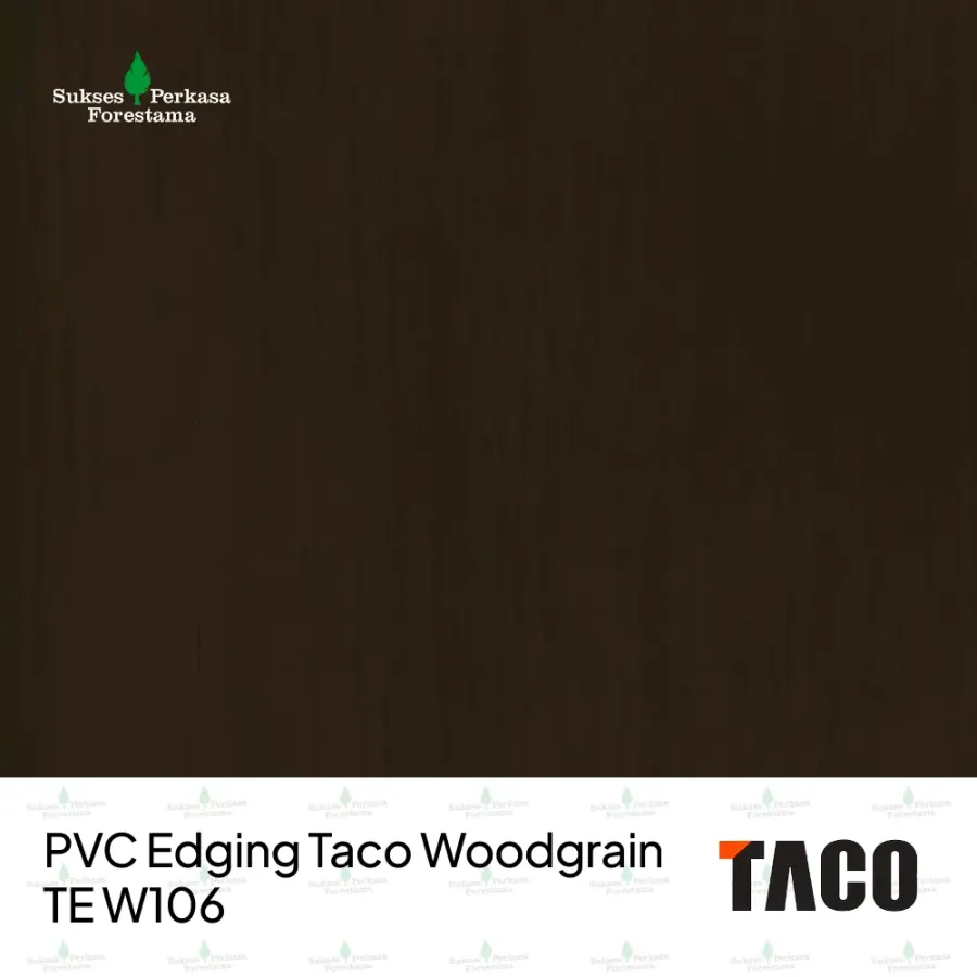 PVC Edging Taco Woodgrain TE W106