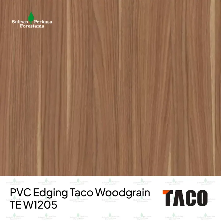 PVC Edging Taco Woodgrain TE W1205