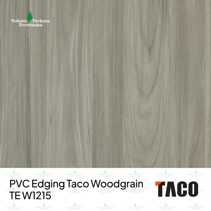 PVC Edging Taco Woodgrain TE W1215