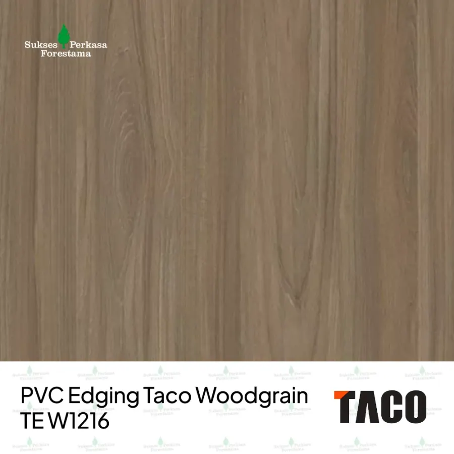 PVC Edging Taco Woodgrain TE W1216