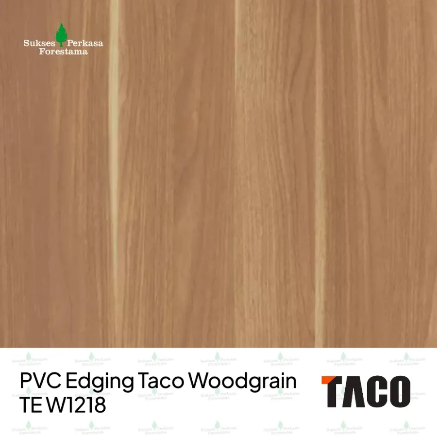 PVC Edging Taco Woodgrain TE W1218