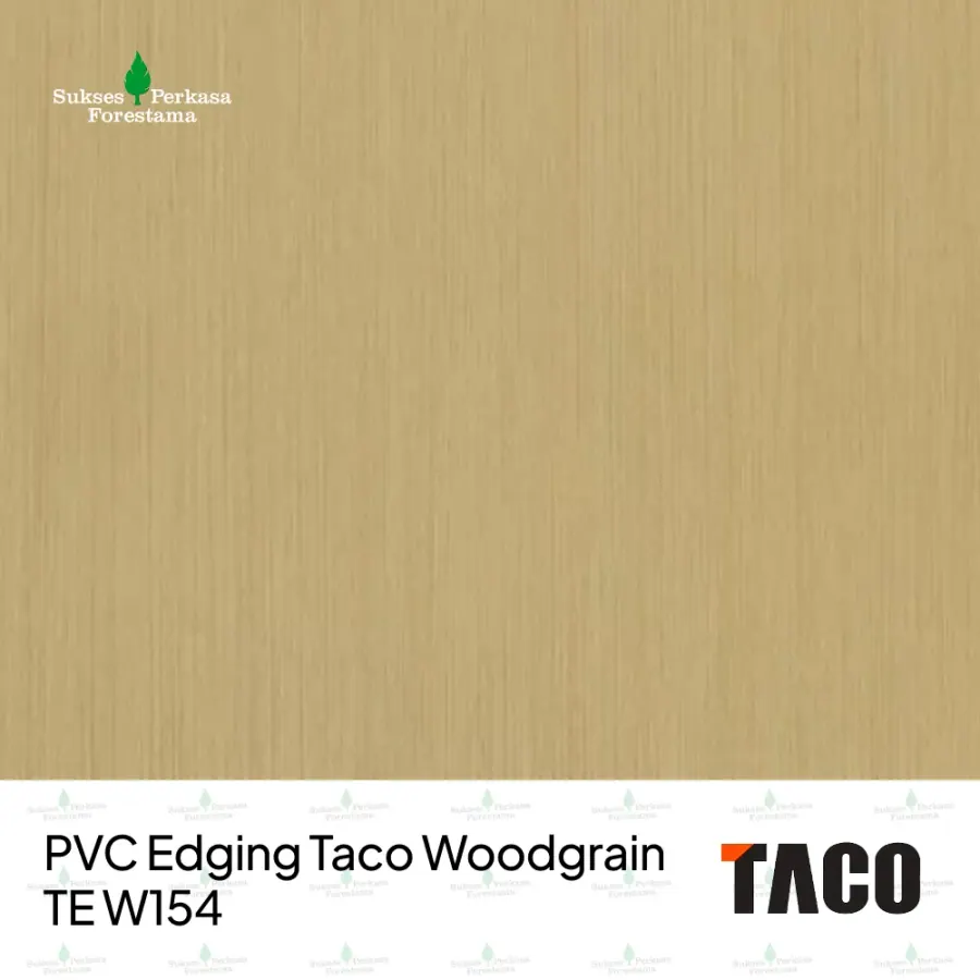 PVC Edging Taco Woodgrain TE W154