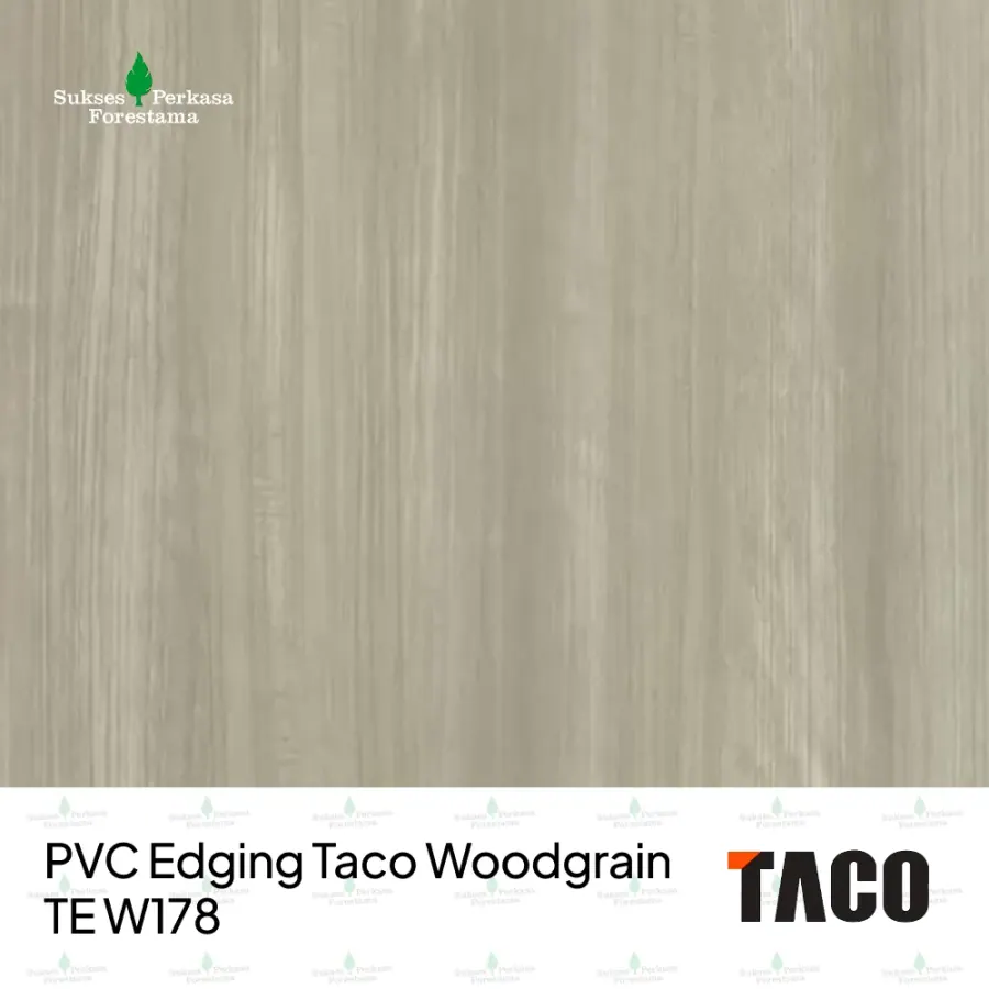 PVC Edging Taco Woodgrain TE W178