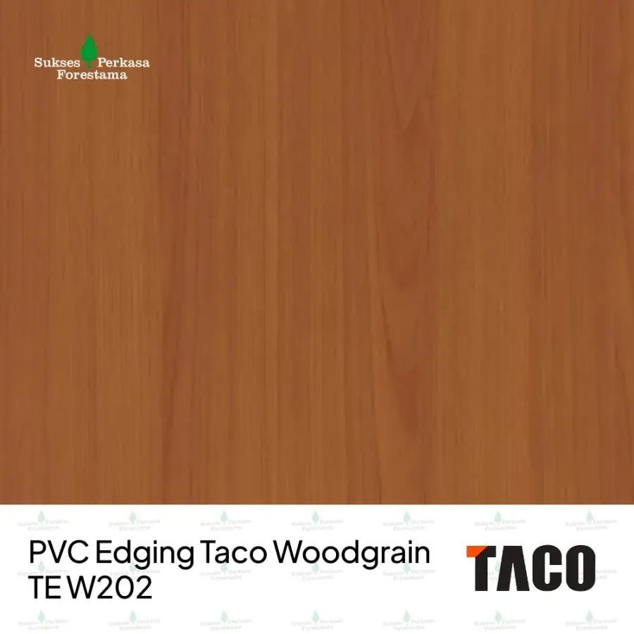 PVC Edging Taco Woodgrain TE W202
