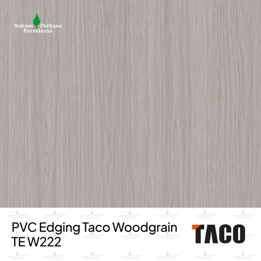 PVC Edging Taco Woodgrain TE W222