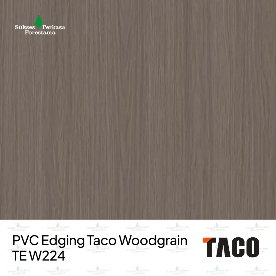 PVC Edging Taco Woodgrain TE W224